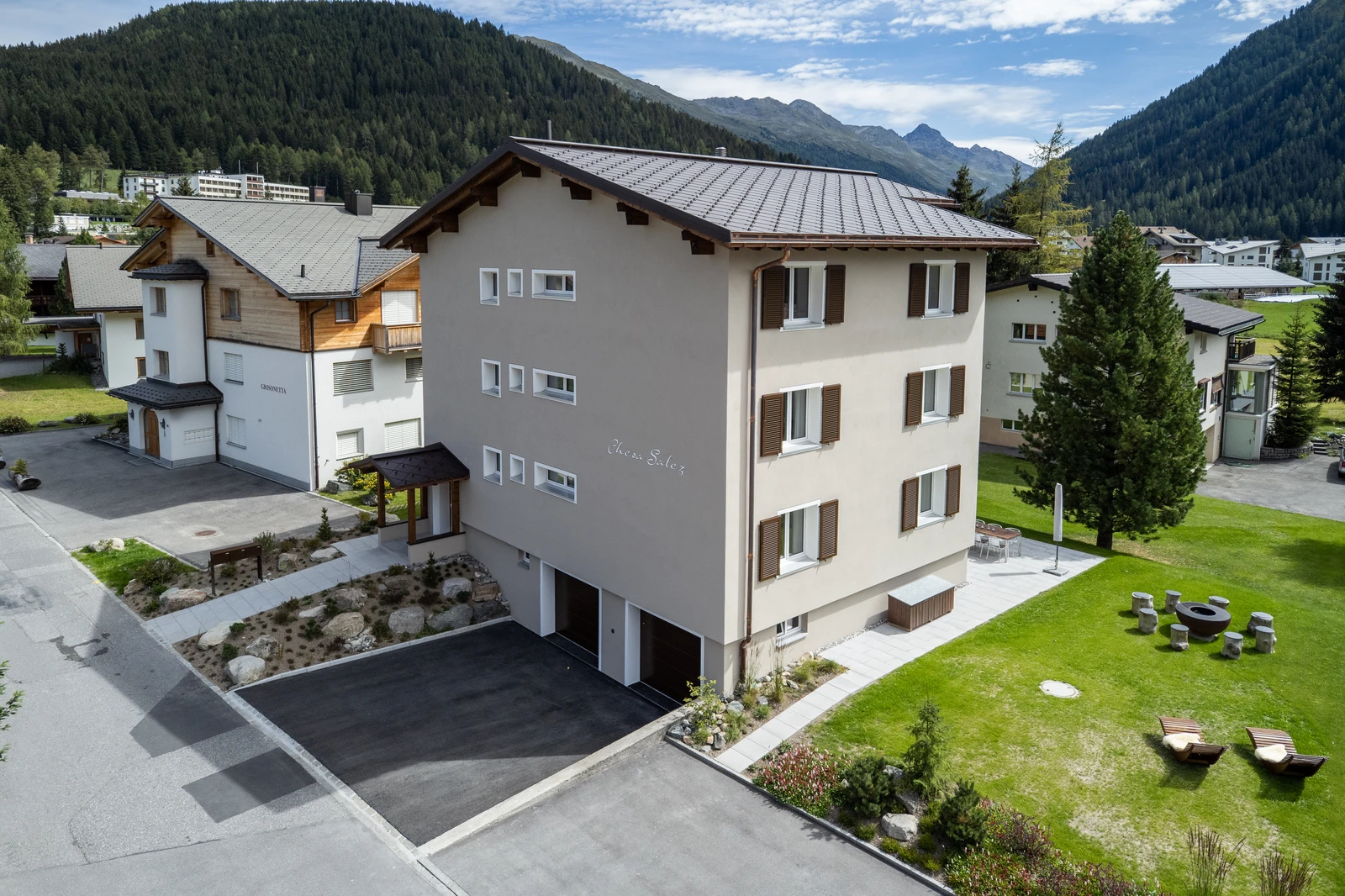 Haus Chesa Salez Nordseite