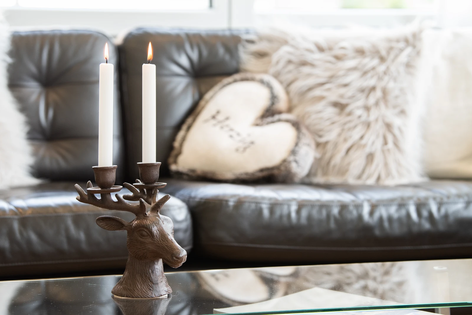 Hirsch Kerzenständer